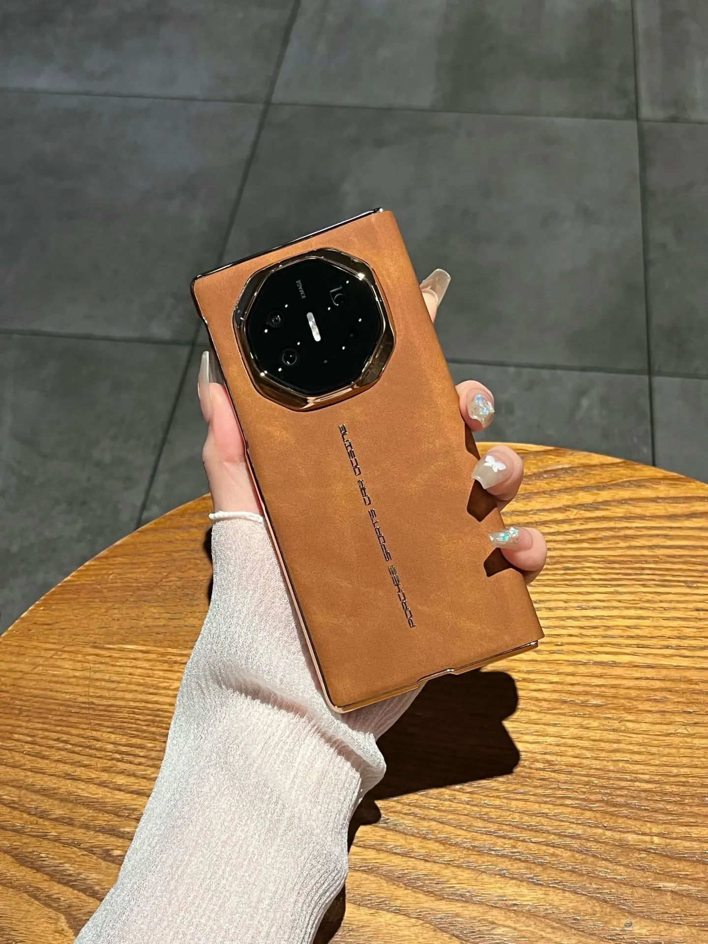 Compatible Huawei MATEXT phone case, matext foldable screen smart leather case, full-coverage drop-proof protective case