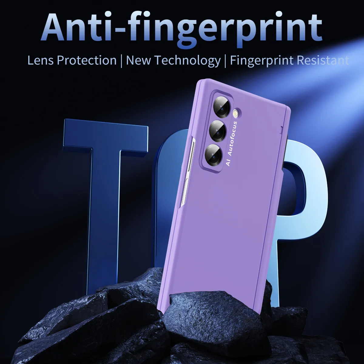 Compatible with Samsung Zfold 6 Slim phone case W25 pen slot ultra-thin business solid color case and screen protector