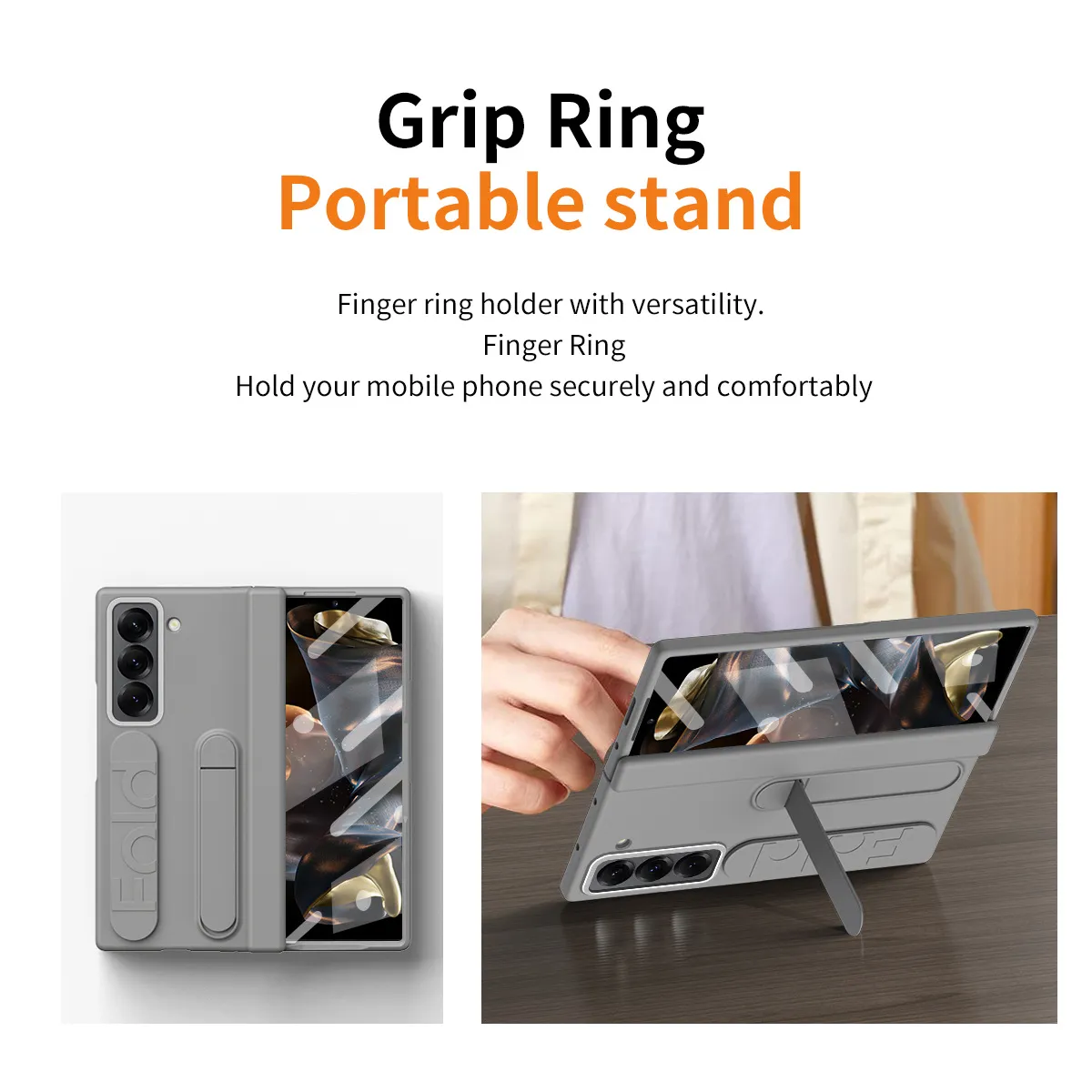 Compatible with Samsung Zfold SE phone case W25 folding official wrist strap pen slot hinge case film integrated protective case
