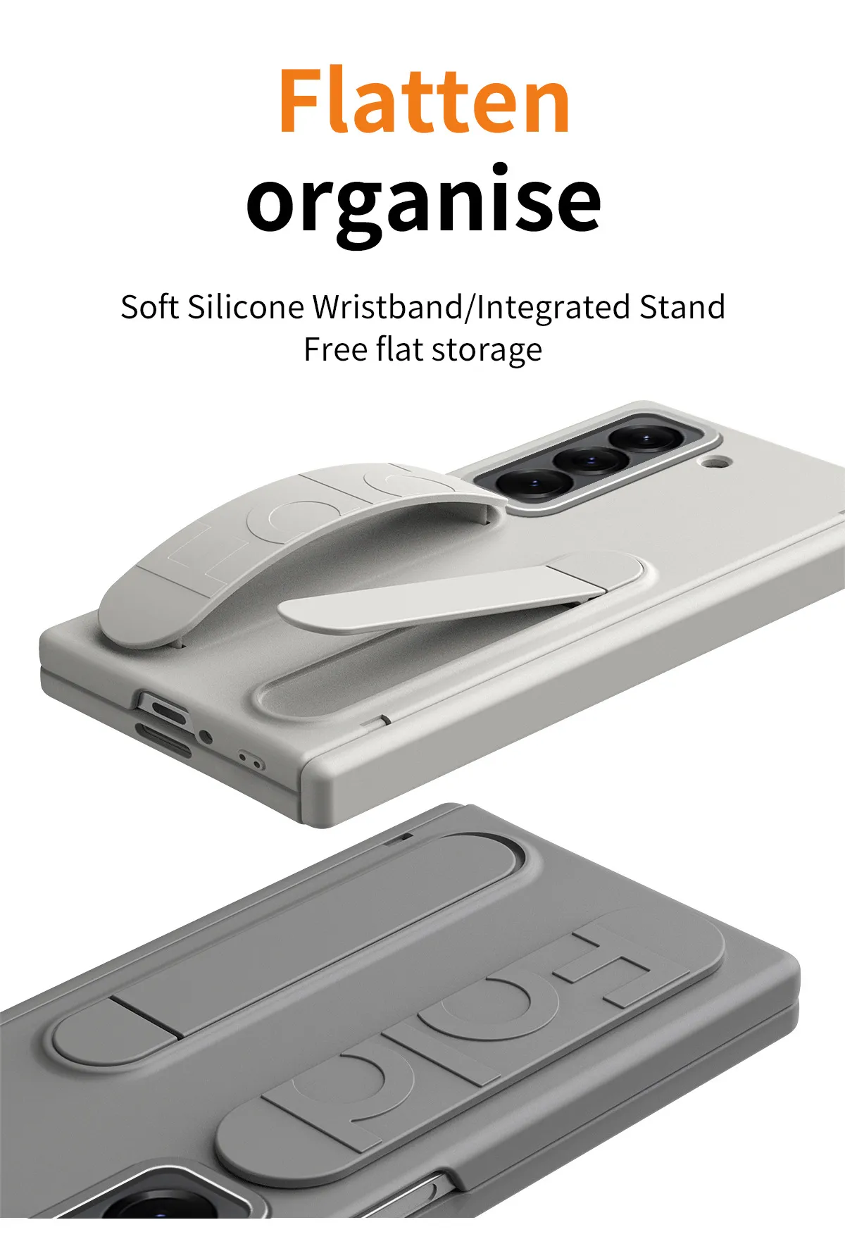 Compatible with Samsung Zfold SE phone case W25 folding official wrist strap pen slot hinge case film integrated protective case