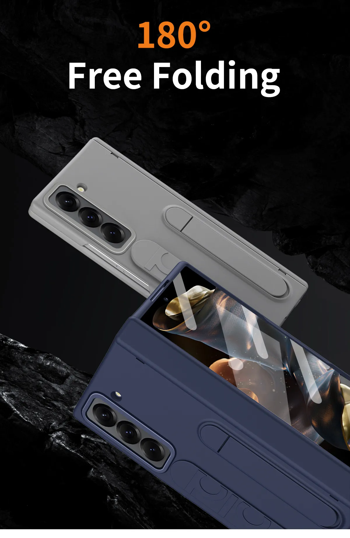Compatible with Samsung Zfold SE phone case W25 folding official wrist strap pen slot hinge case film integrated protective case