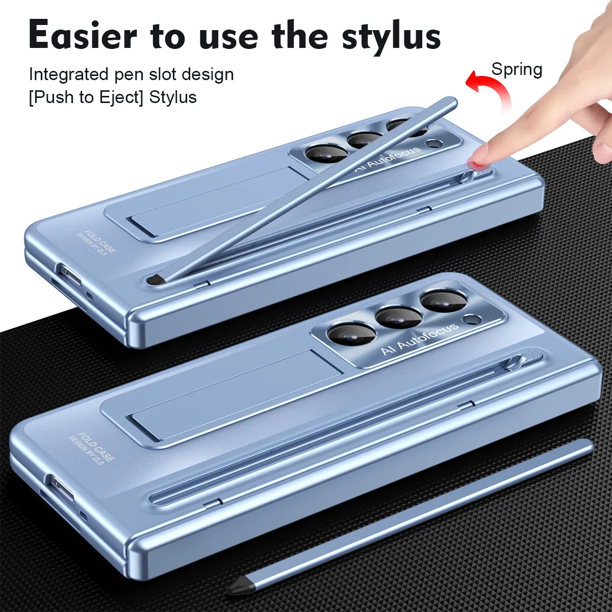 Compatible with Samsung Zfold 6 Slim phone case, Zfold SE folding W25 official pen slot case, integrated protective case