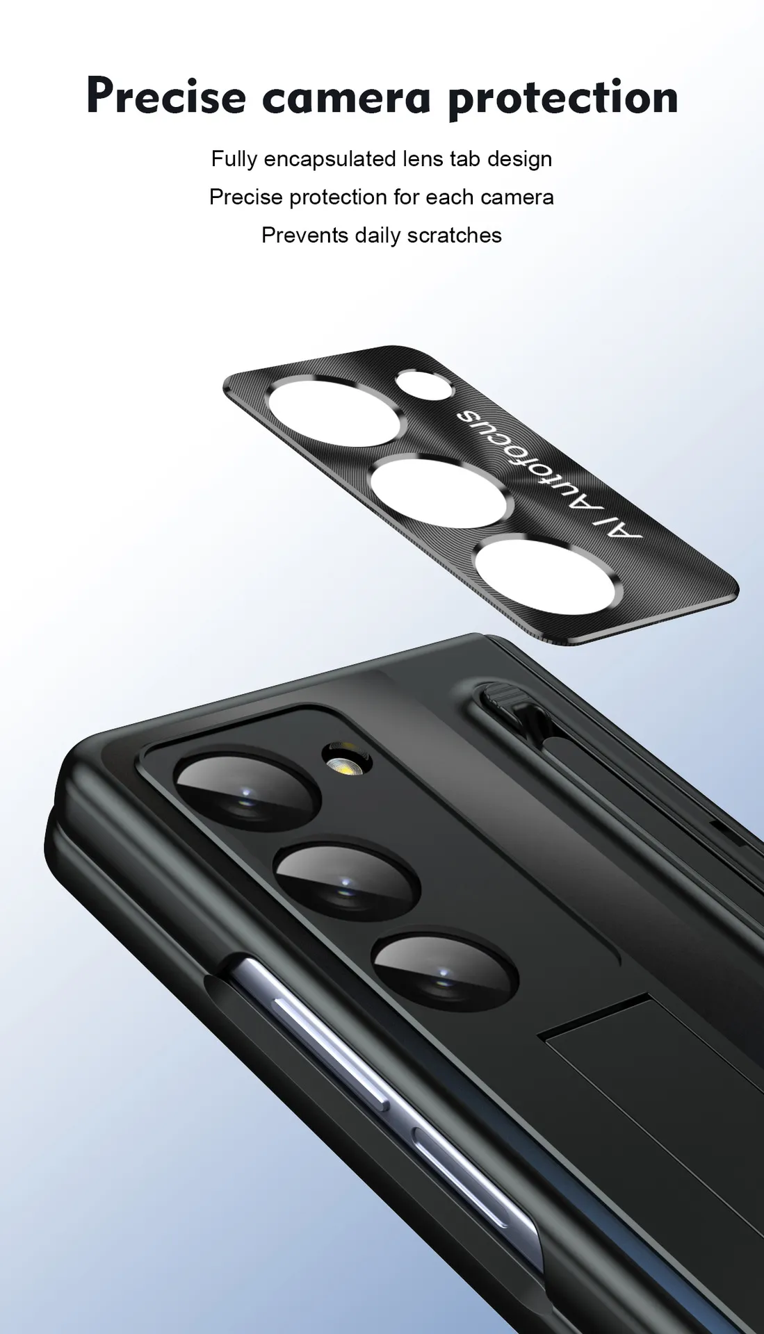 Compatible with Samsung Zfold 6 Slim phone case, Zfold SE folding W25 official pen slot case, integrated protective case