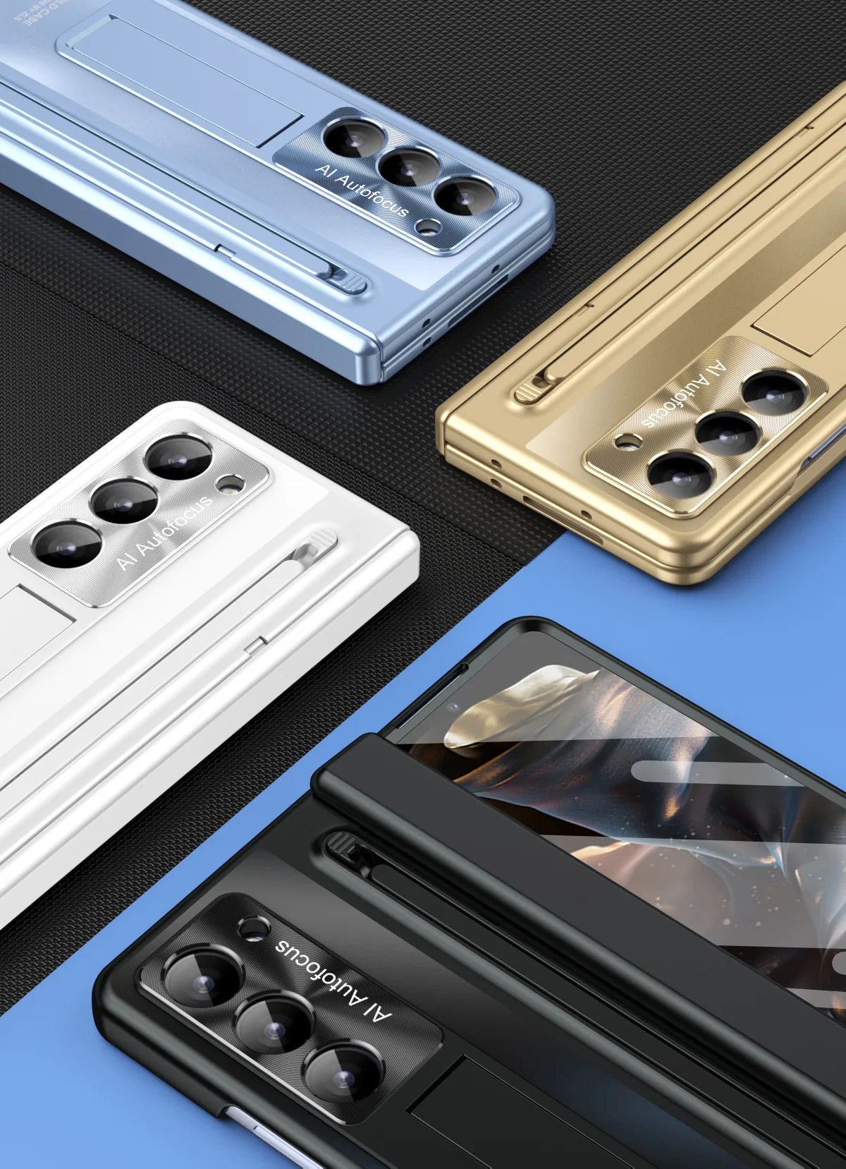 Compatible with Samsung Zfold 6 Slim phone case, Zfold SE folding W25 official pen slot case, integrated protective case