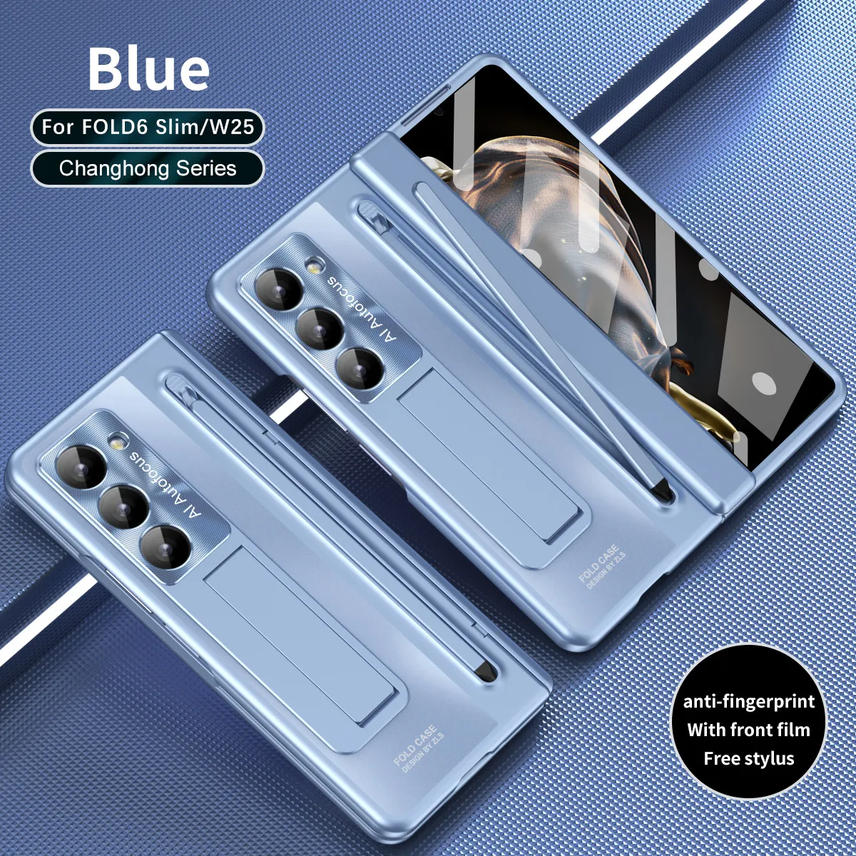 Compatible with Samsung Zfold 6 Slim phone case, Zfold SE folding W25 official pen slot case, integrated protective case