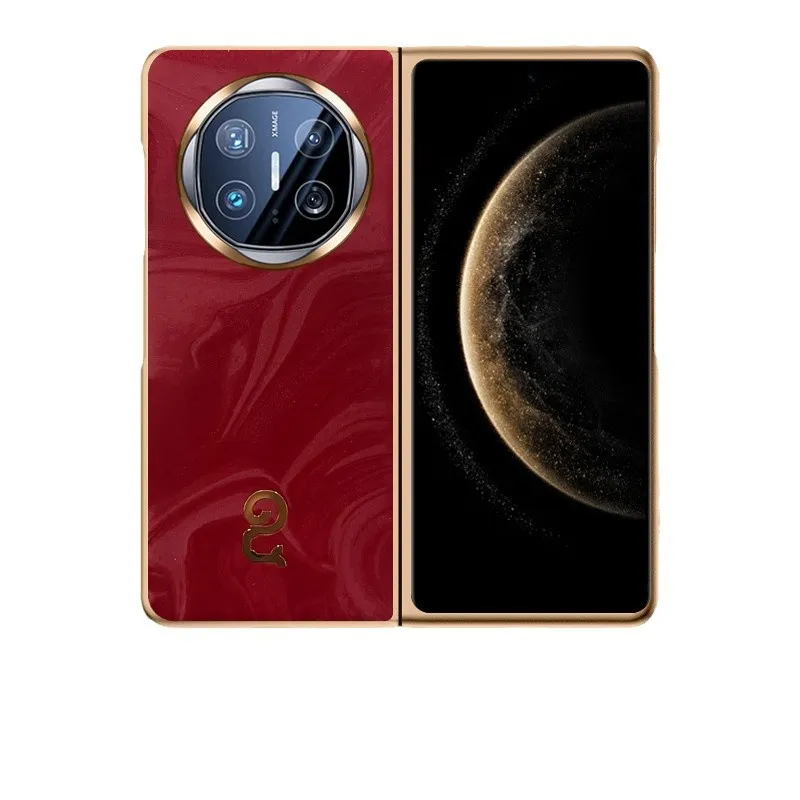Compatible with Huawei MATE X6 phone case, Mate X5 foldable screen, and Mate X3 Year of the Snake red anti-drop protective case