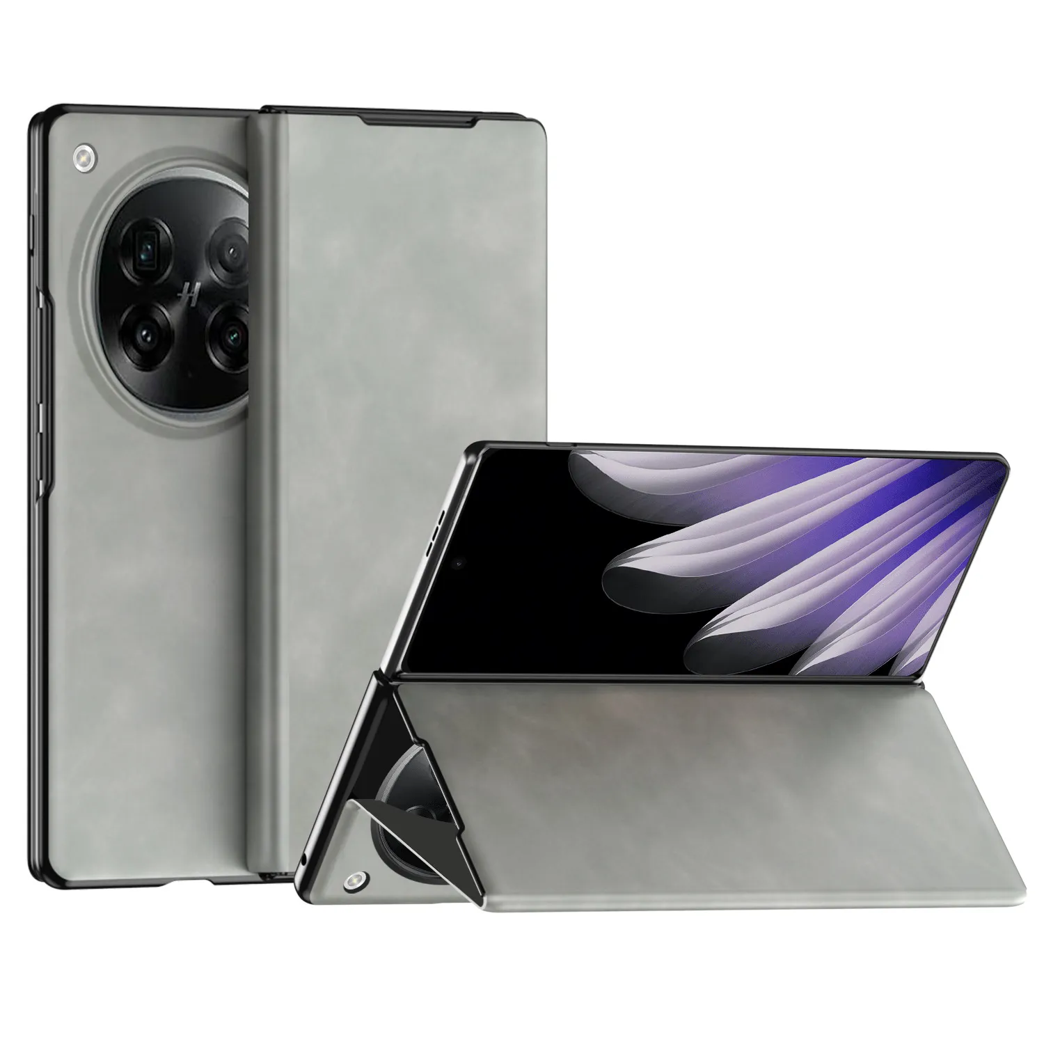 Compatible with OPPO Find N6 foldable screen FIND N5 nano-textured leather full-coverage drop-proof protective case