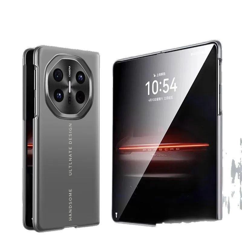 Compatible with Huawei Mate X6 phone case, MATE X6 foldable transparent lens full-coverage ultra-thin anti-drop protective case 5G