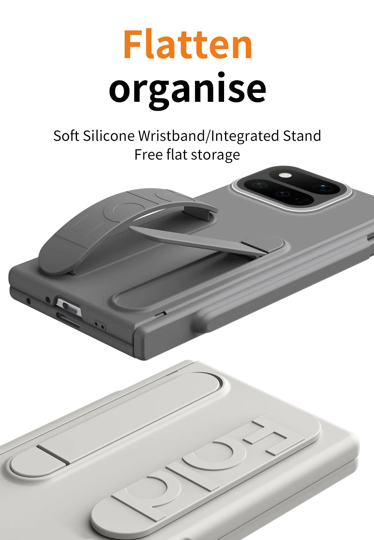 Compatible with Google Pixel 11 Pro phone case, Google Fold 9 wrist strap, pen slot, hinge, full-coverage drop protection