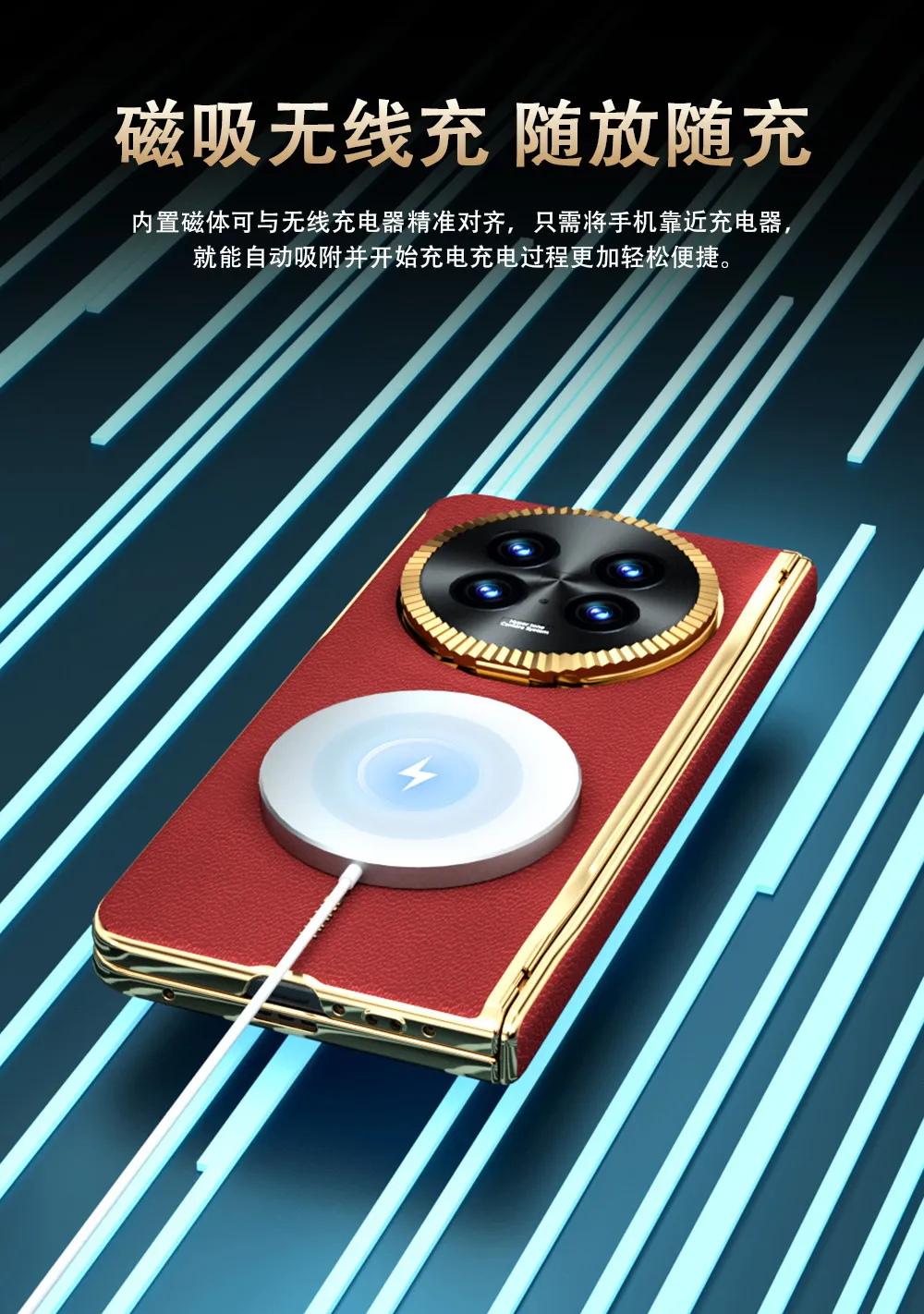 Compatible with OPPO Find N5 foldable phone case, FINDN5 metal lens hinge full-coverage drop protection case