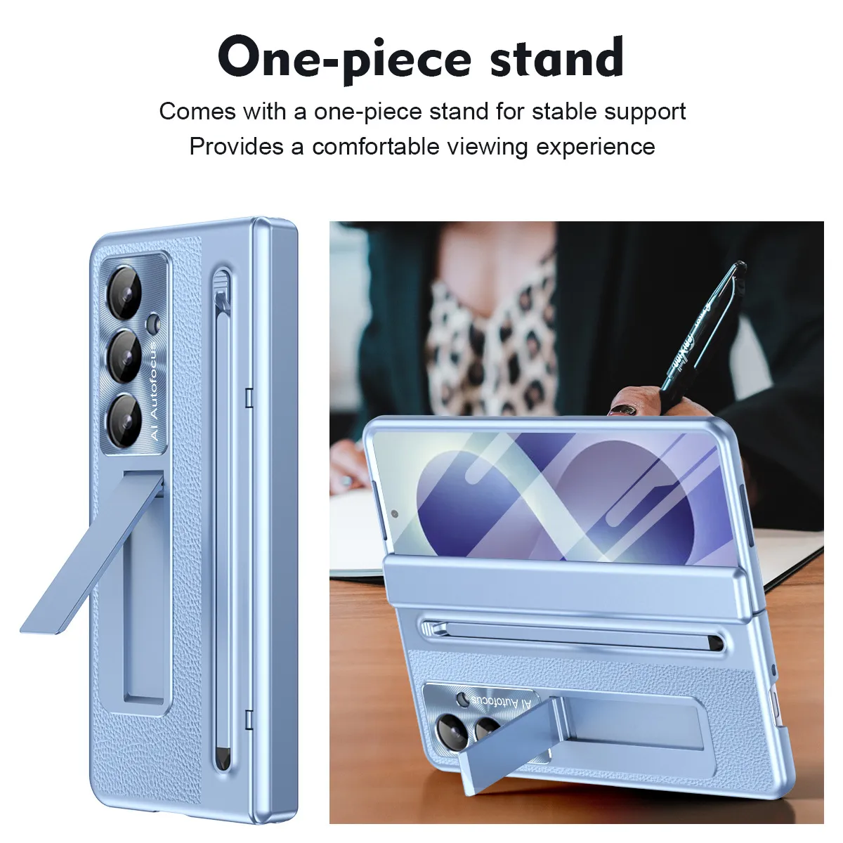 Compatible with Samsung Zfold8 Ultra phone case, FOLD8 folding official pen slot case, integrated anti-drop protective case.