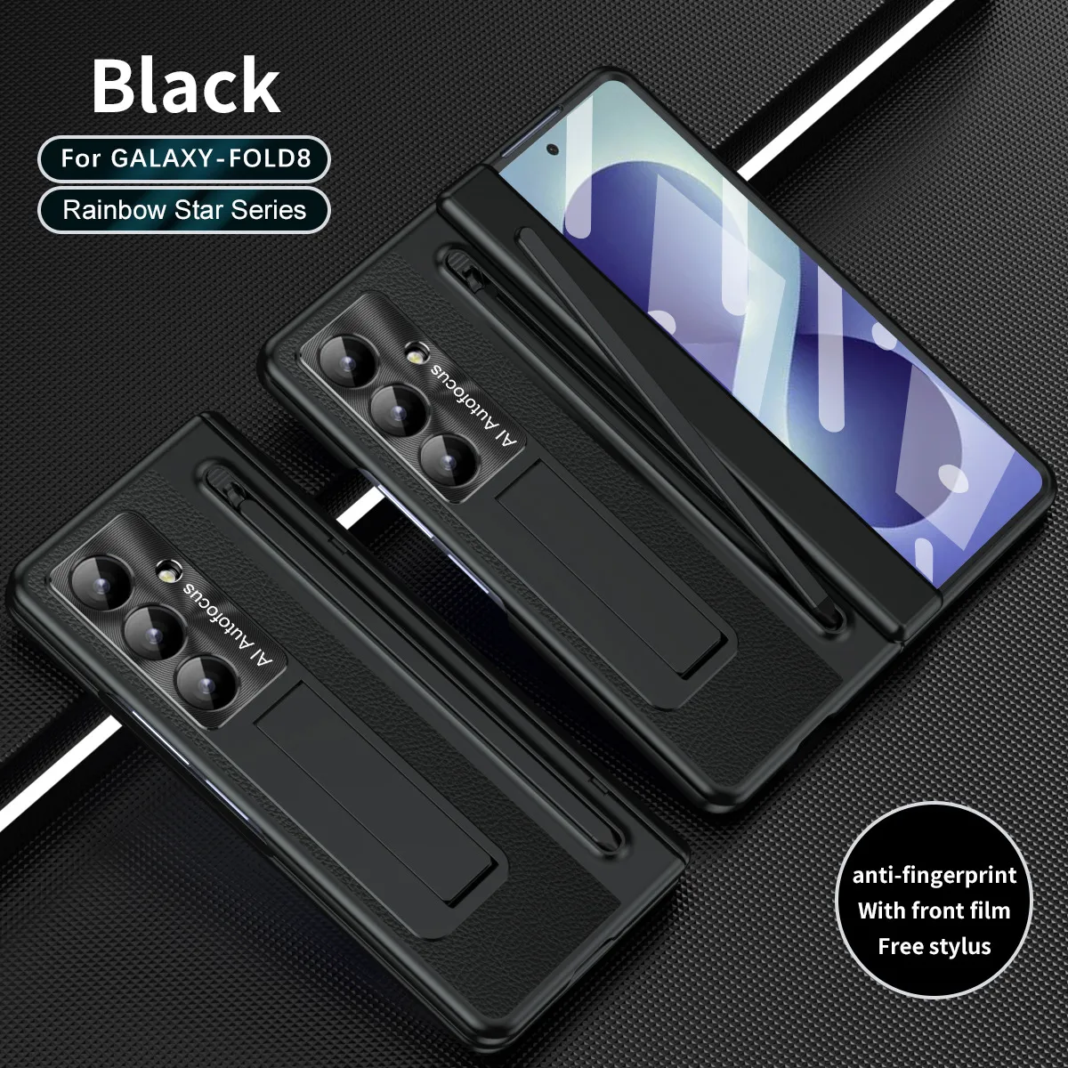 Compatible with Samsung Zfold8 Ultra phone case, FOLD8 folding official pen slot case, integrated anti-drop protective case.