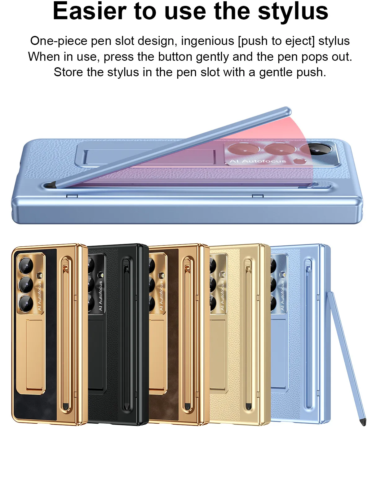 Compatible with Samsung Zfold8 Ultra phone case, FOLD8 folding official pen slot case, integrated anti-drop protective case.