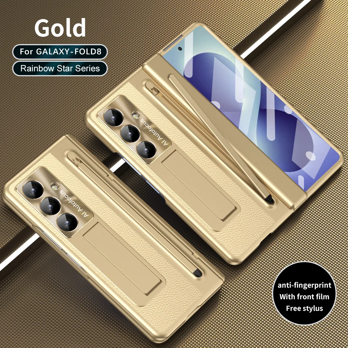 Compatible with Samsung Zfold8 Ultra phone case, FOLD8 folding official pen slot case, integrated anti-drop protective case.