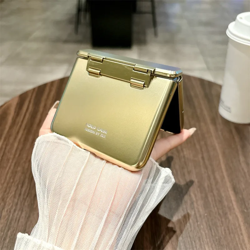 Huawei Pura X Phone Case, PURA X Foldable Screen Protector, Electroplated Minimalist Hinge, Full Coverage Drop Protection Case.