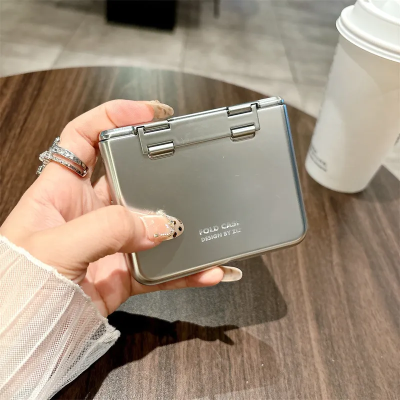 Huawei Pura X Phone Case, PURA X Foldable Screen Protector, Electroplated Minimalist Hinge, Full Coverage Drop Protection Case.