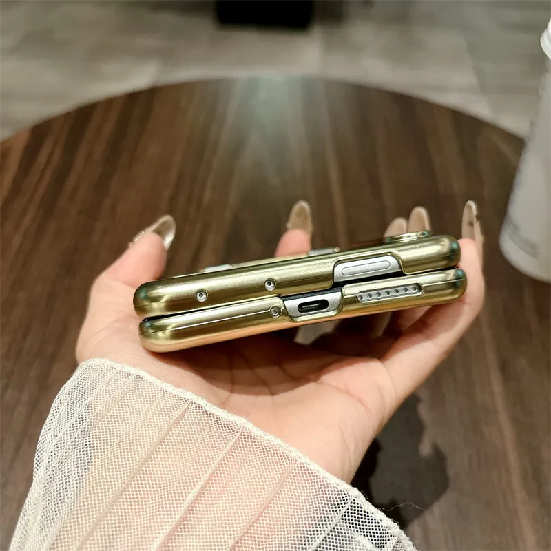 Huawei Pura X phone case, PURA X foldable screen protection, mechanical electroplated hinge, full-coverage drop-proof case.