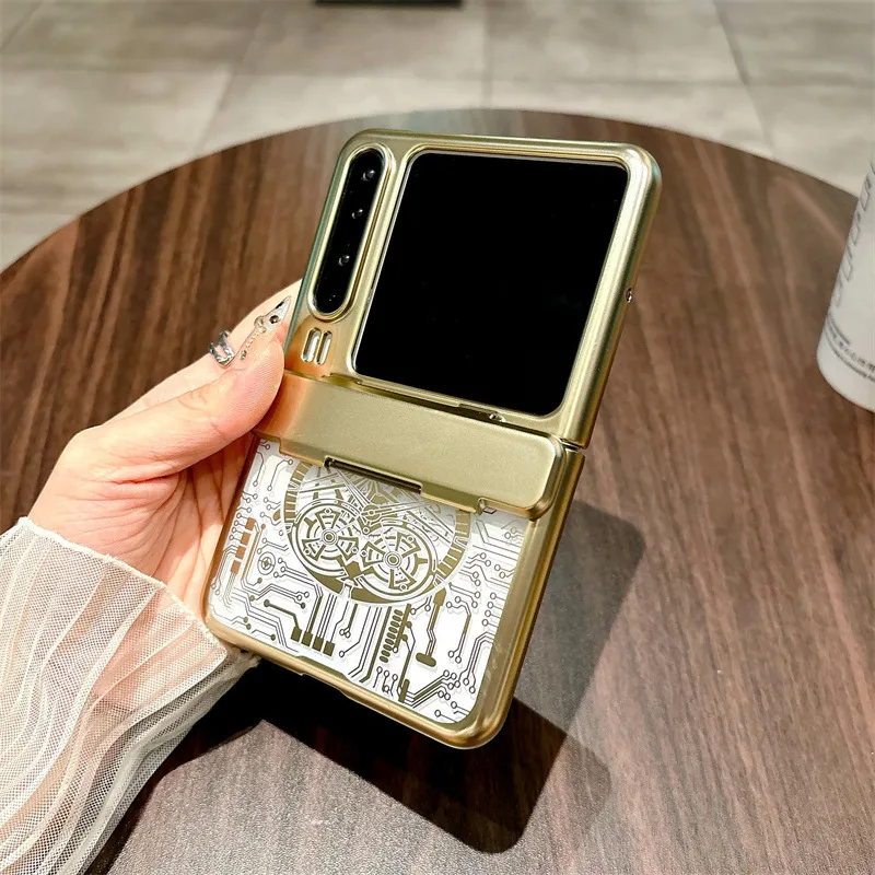 Huawei Pura X phone case, PURA X foldable screen protection, mechanical electroplated hinge, full-coverage drop-proof case.