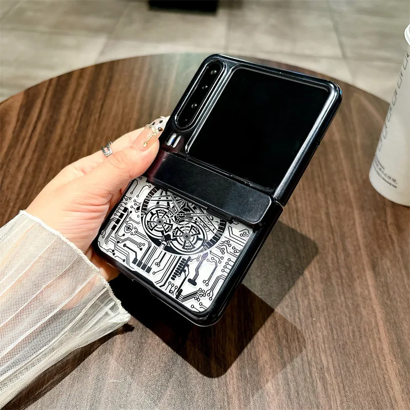 Huawei Pura X phone case, PURA X foldable screen protection, mechanical electroplated hinge, full-coverage drop-proof case.