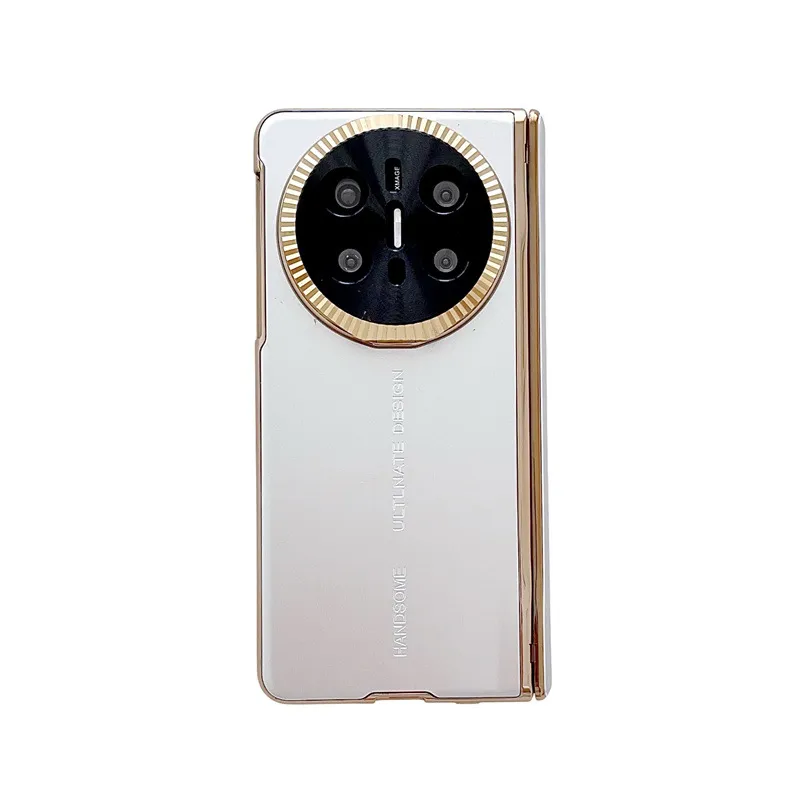 Compatible with Huawei Mate X6 phone case, MATE X6 foldable electroplated aluminum alloy ultra-thin anti-drop protective case 5G