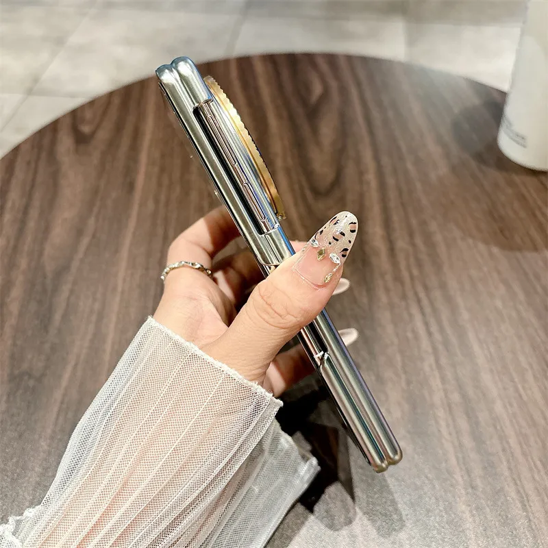 Compatible with Huawei Mate X6 phone case, MATEX6 foldable screen, light luxury magnetic charging hinge, drop-proof protective case