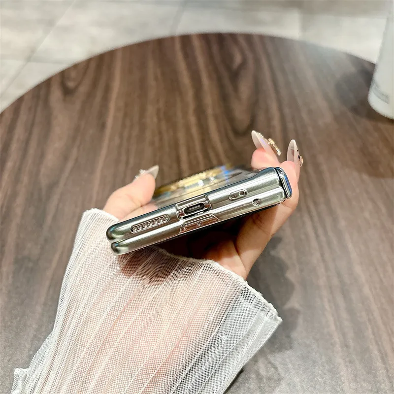 Compatible with Huawei Mate X6 phone case, MATEX6 foldable screen, light luxury magnetic charging hinge, drop-proof protective case