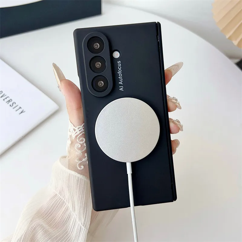 Samsung ZFold 8 Ultra Phone Case FOLD8 Solid Color Hinge Foldable Screen Magnetic Full Coverage Drop Protection Applicable
