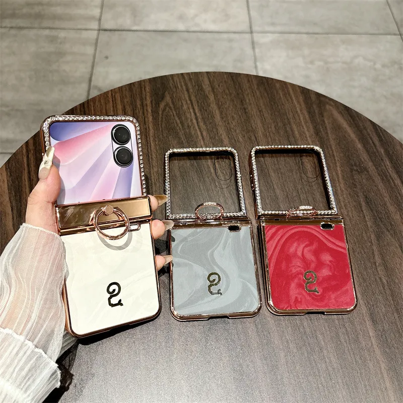 Compatible with Honor V Flip2 phone case, Vflip2 foldable screen, Diamond Year of the Snake limited edition, red hinge, drop protection.