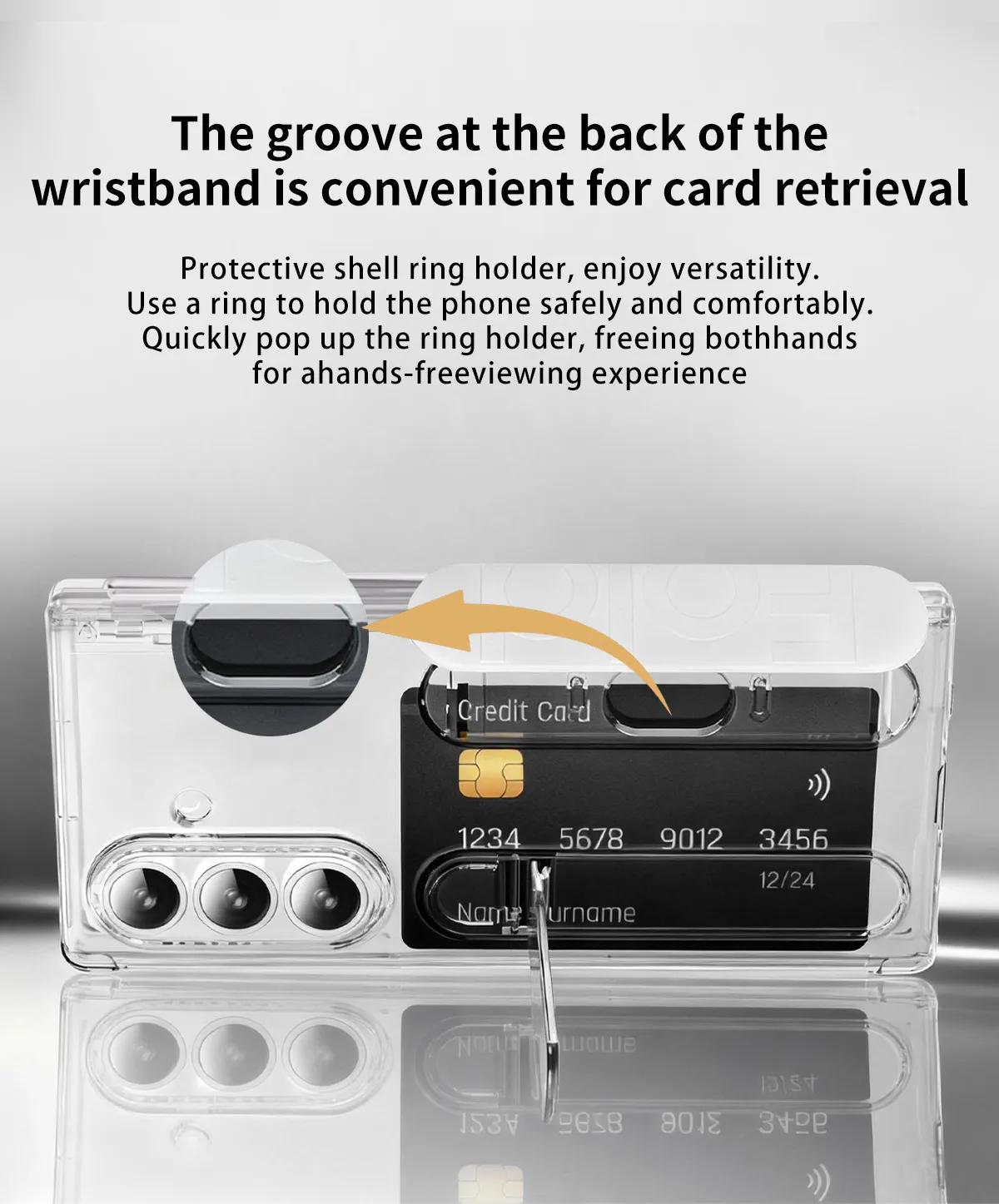Compatible with Samsung Zfold8 phone case, FOLD7 folding official wrist strap, card slot, pen slot, integrated protective case.