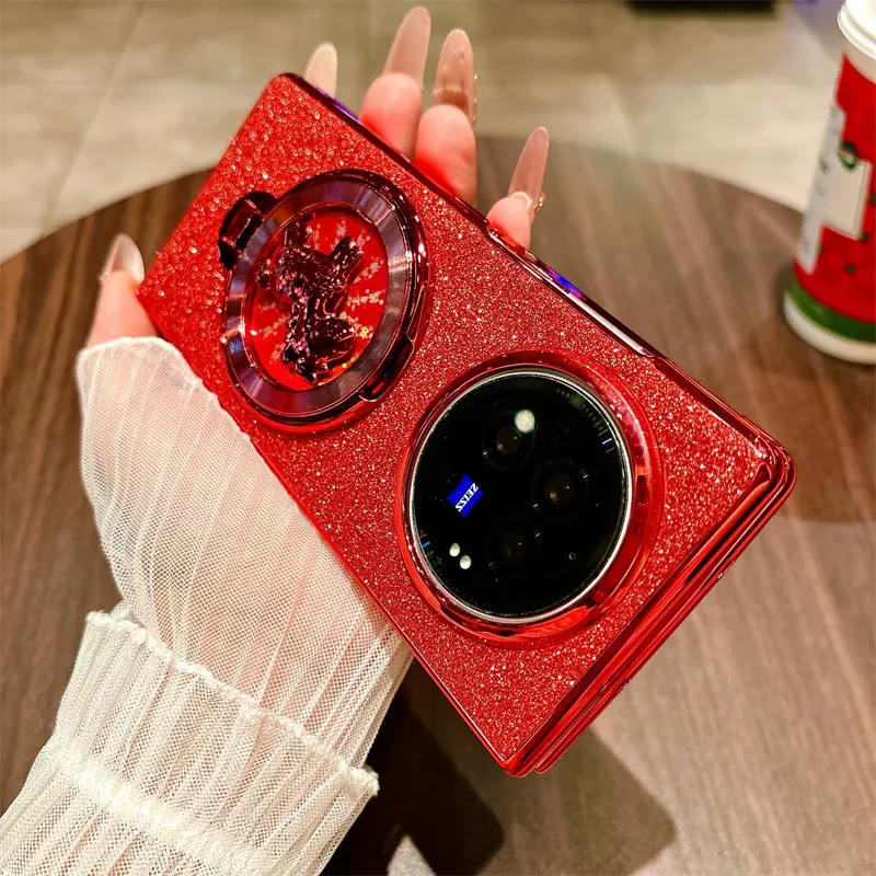 VIVO XFOLD3 phone case, new Year of the Horse model, full-coverage drop-proof protective case.