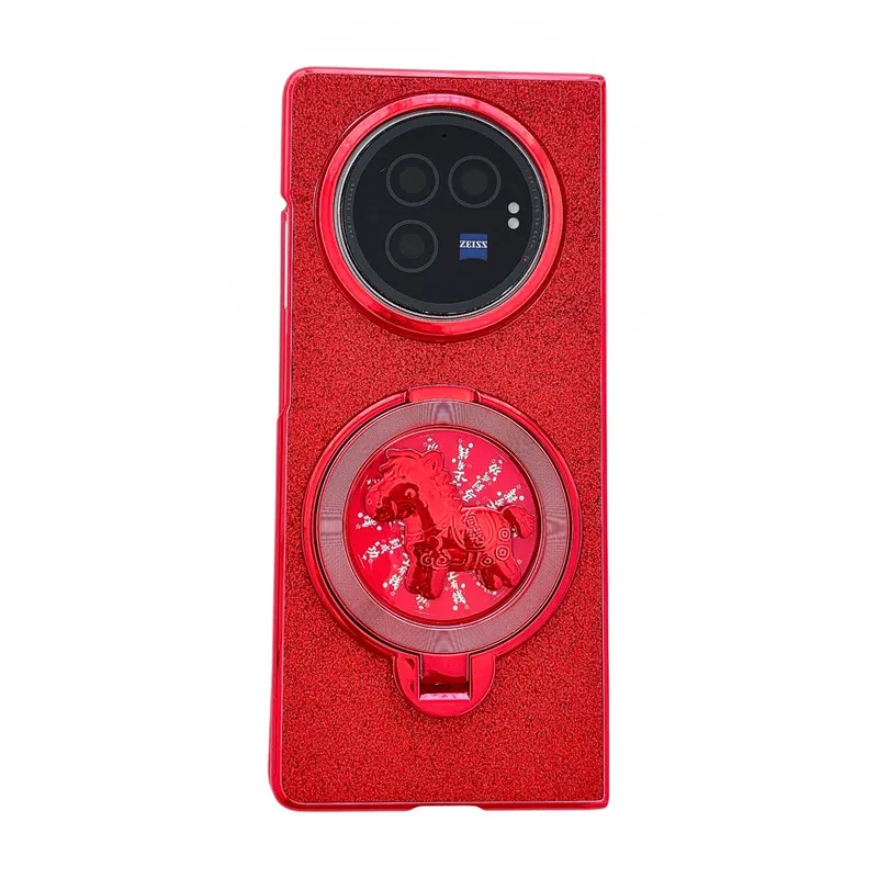 VIVO XFOLD3 phone case, new Year of the Horse model, full-coverage drop-proof protective case.