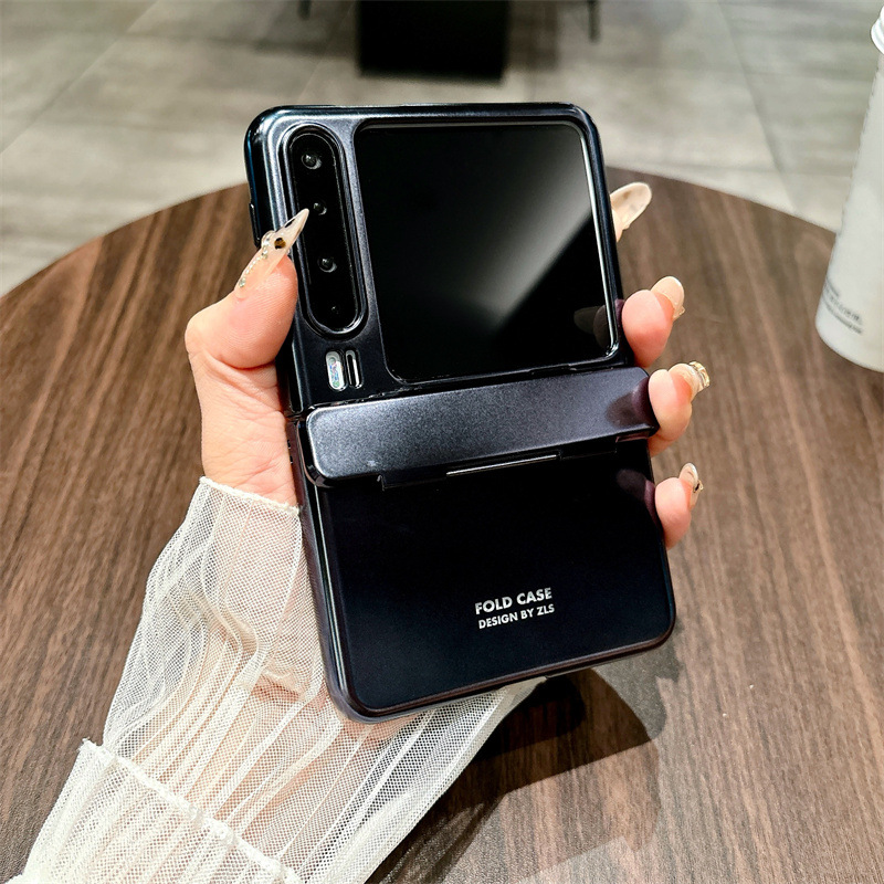 Huawei Pura X Phone Case, PURA X Foldable Screen Protector, Electroplated Minimalist Hinge, Full Coverage Drop Protection Case. - Black Starry Sky Huawei Pura X